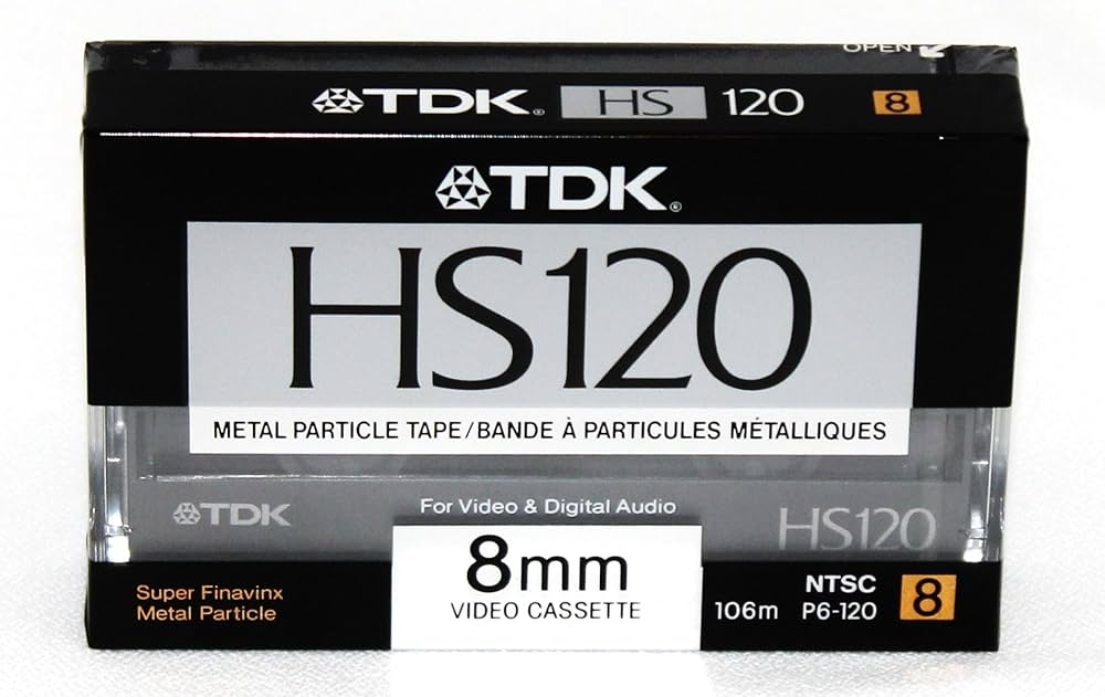TDK Hi8ビデオカセットテープ ME120/60 MP120/60　4巻 Amazon | 8mm メタルパーティクルカセットテープ TDK HS120 120